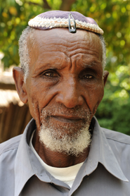 Ethiopian immigrant at Jewish Agency for Israel absorption center.