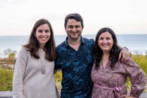 Group of young professionals smiling