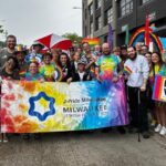 Group of people at a Pride Parade