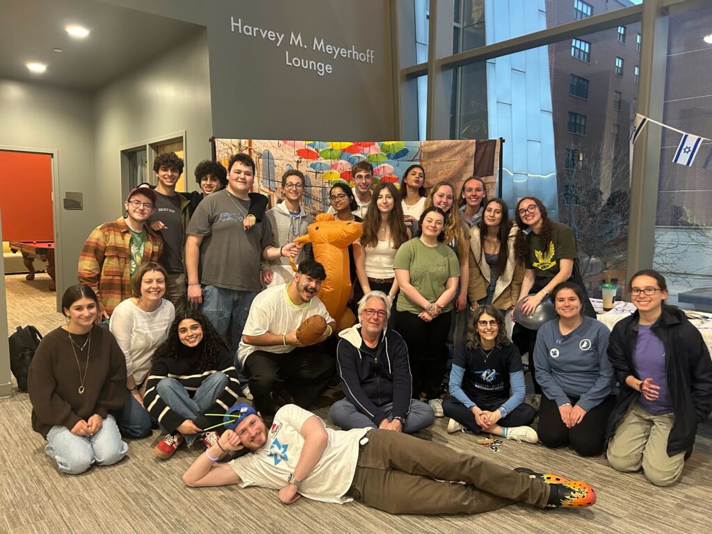 A group of Hillel students at University of Wisconsin - Madison