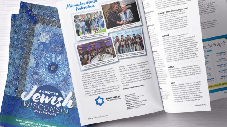 A Guide to Jewish Wisconsin booklet