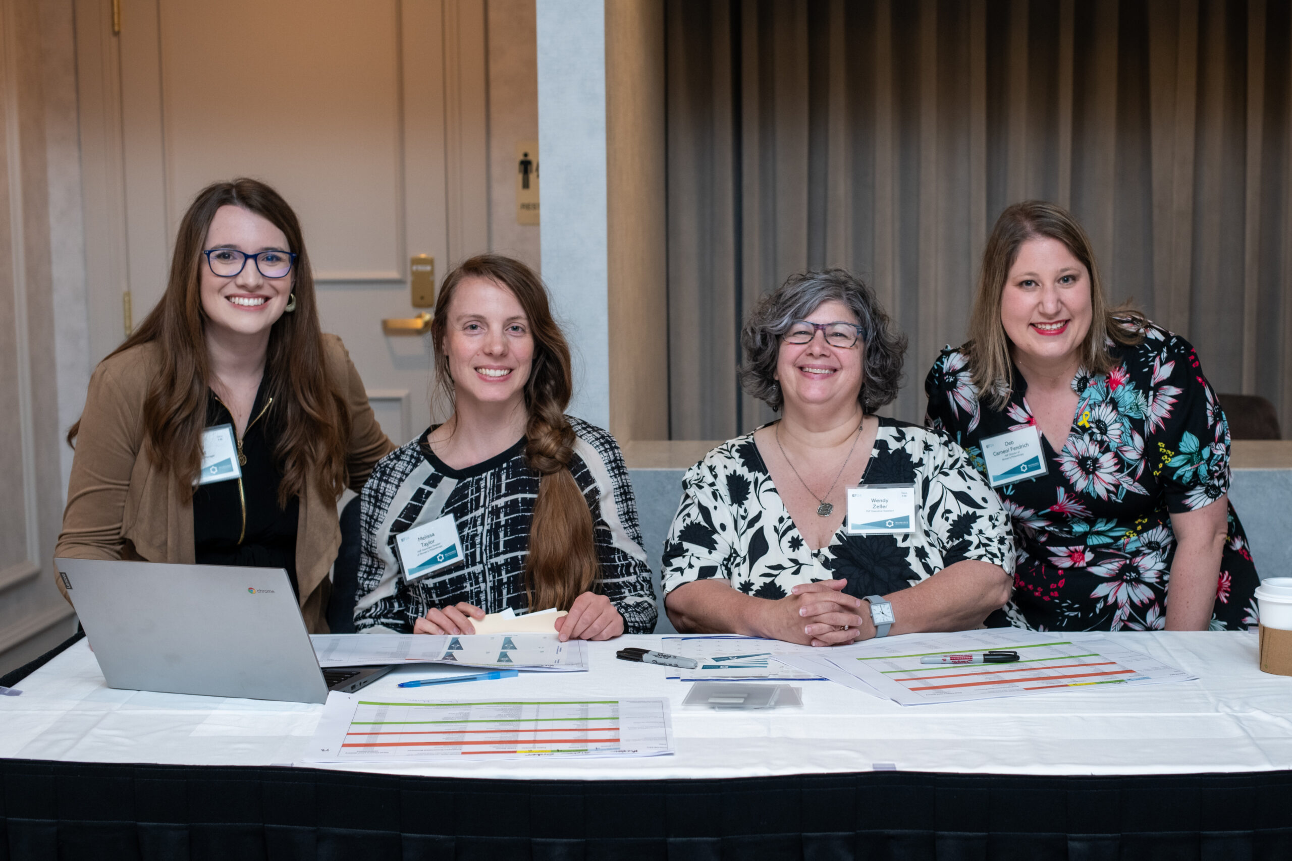 Group of women smiling