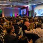 large event with musician on stage