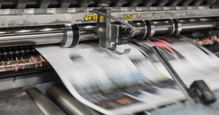 newspaper printing