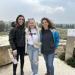 Three women standing in Israel